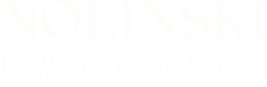 nolinski golfe de saint tropez logo white 2026
