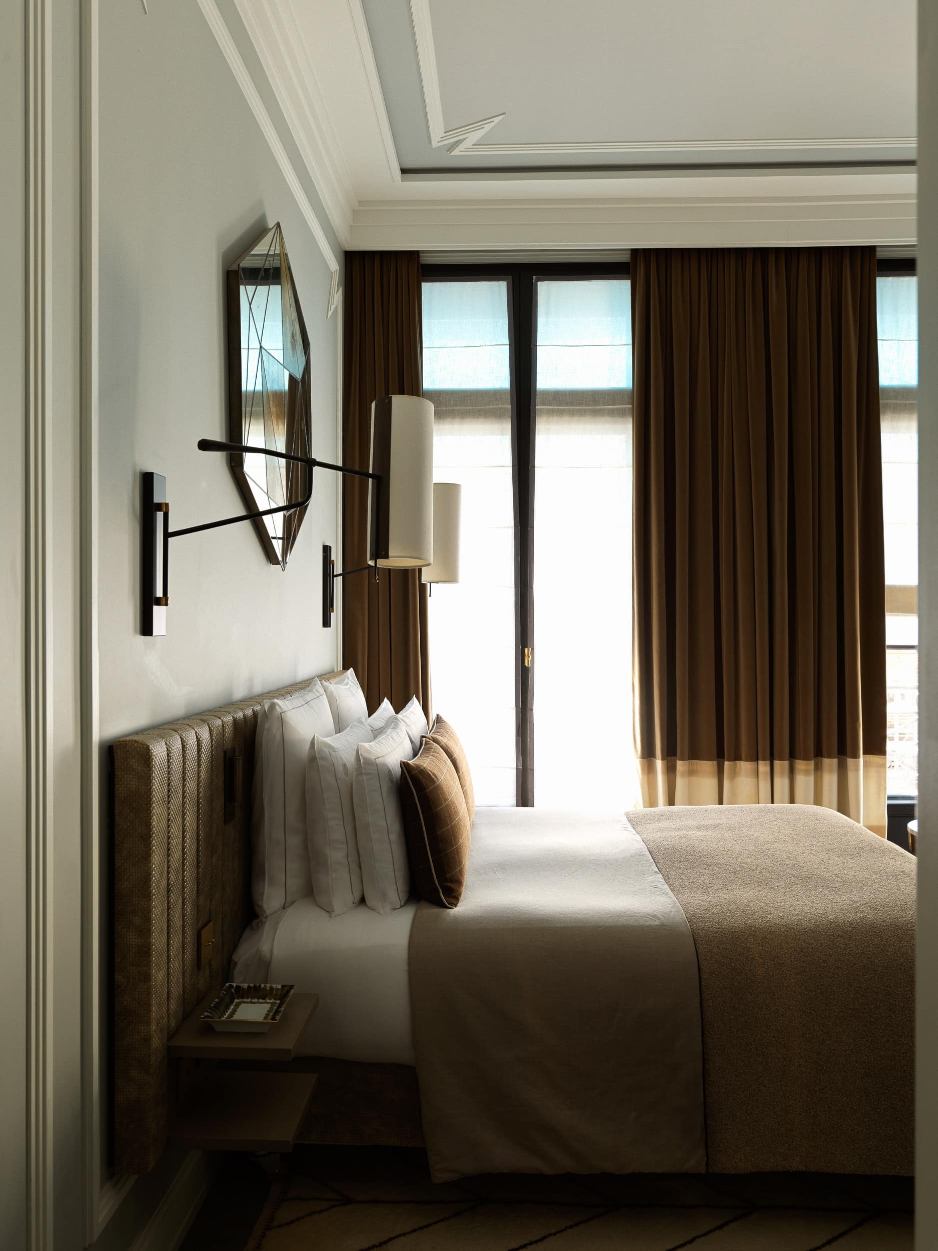 room at Nolinski Paris Hotel in the heart of Paris. Picture by therese et vincent in 2025