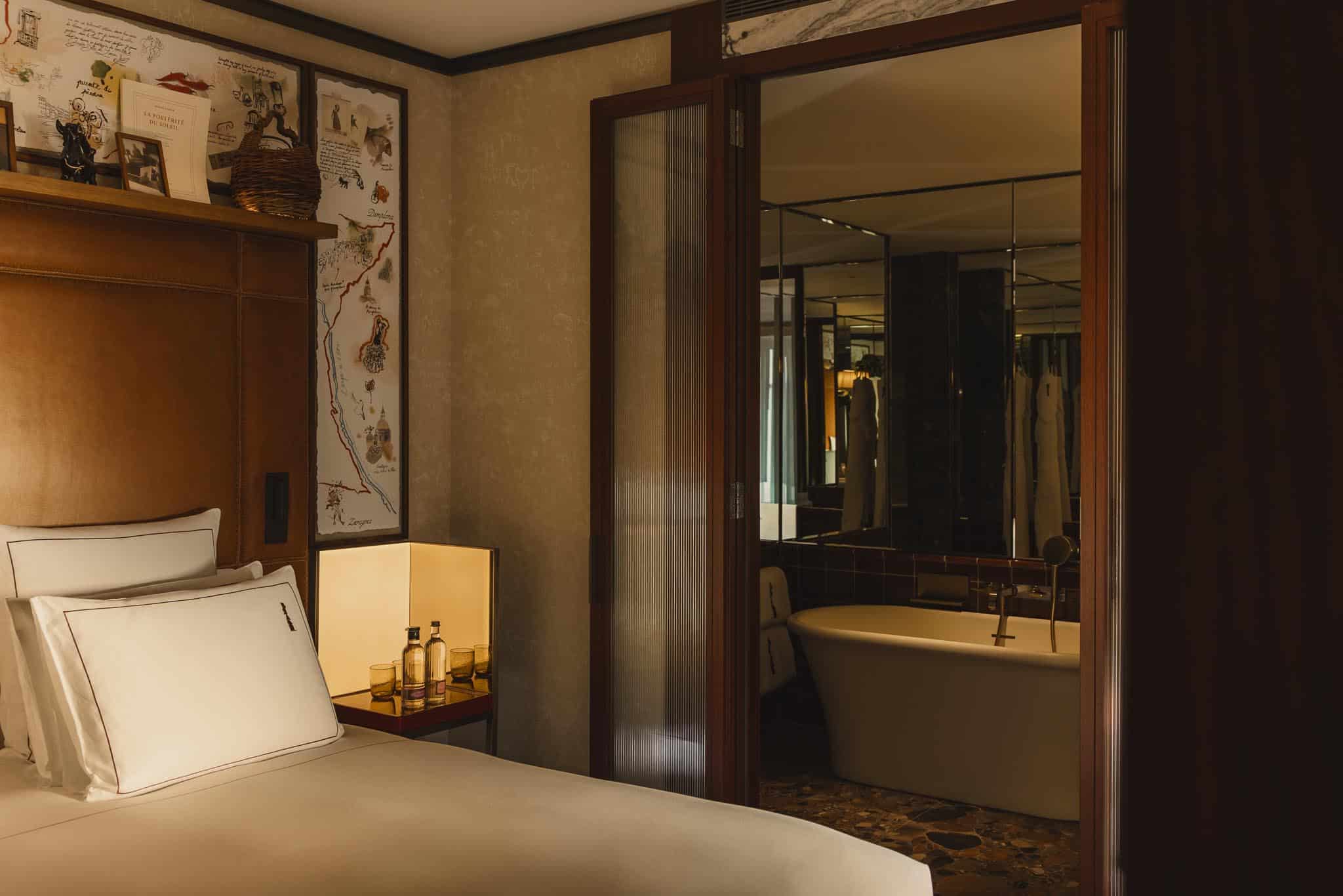 Ernesto suite at brach madrid hotel. Picture by nolwenn pernin in 2025