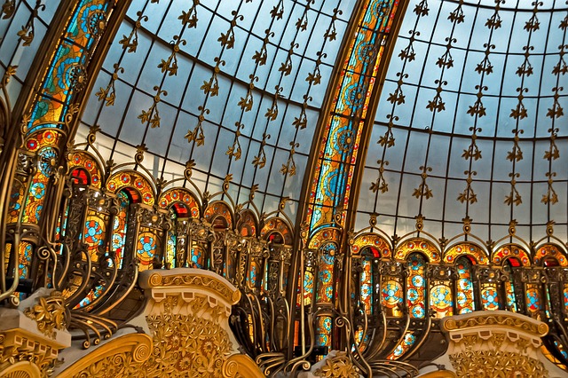 Galeries Lafayette Hausmann Paris near from nolinski paris hotel