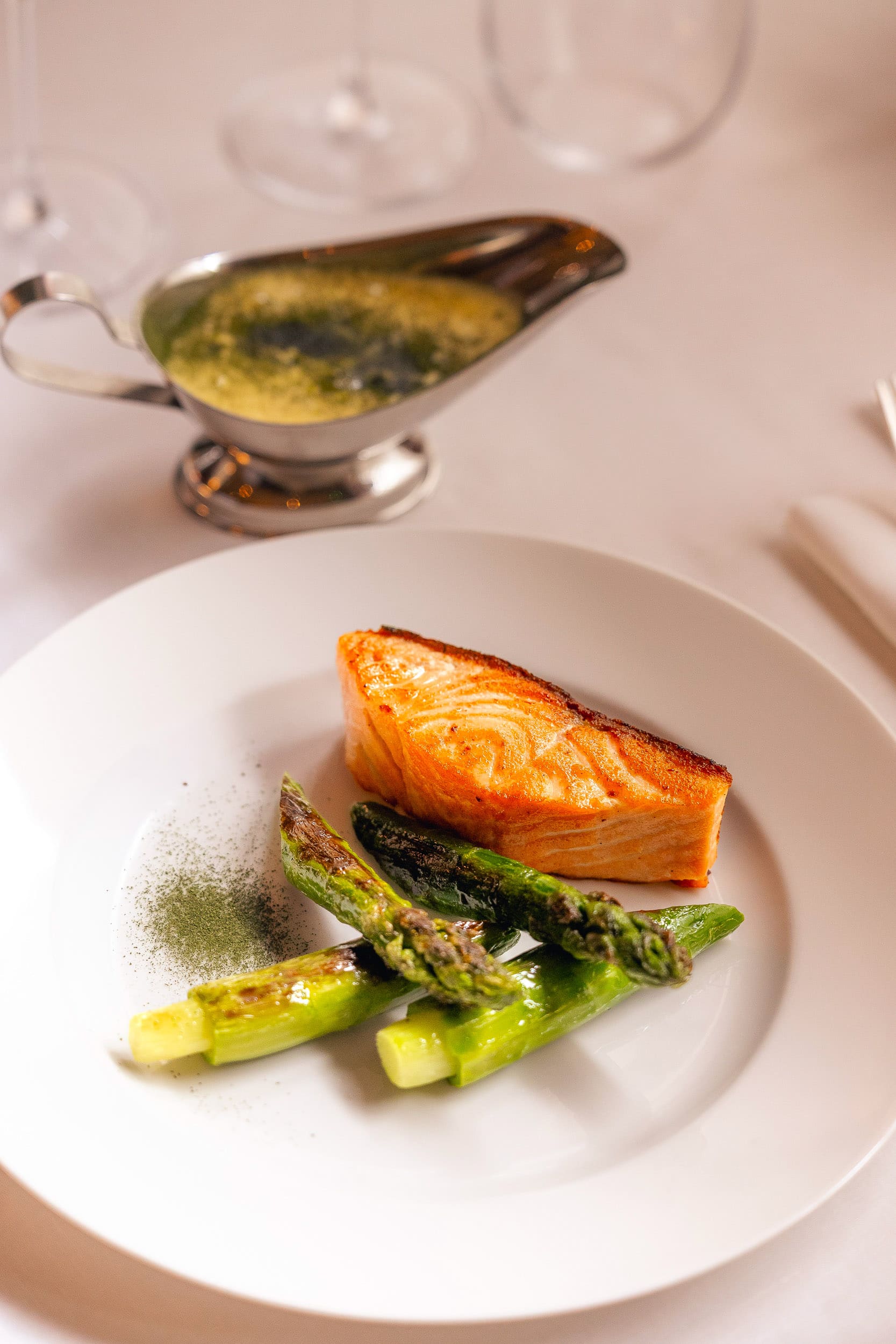 main course at the nolinski restaurant