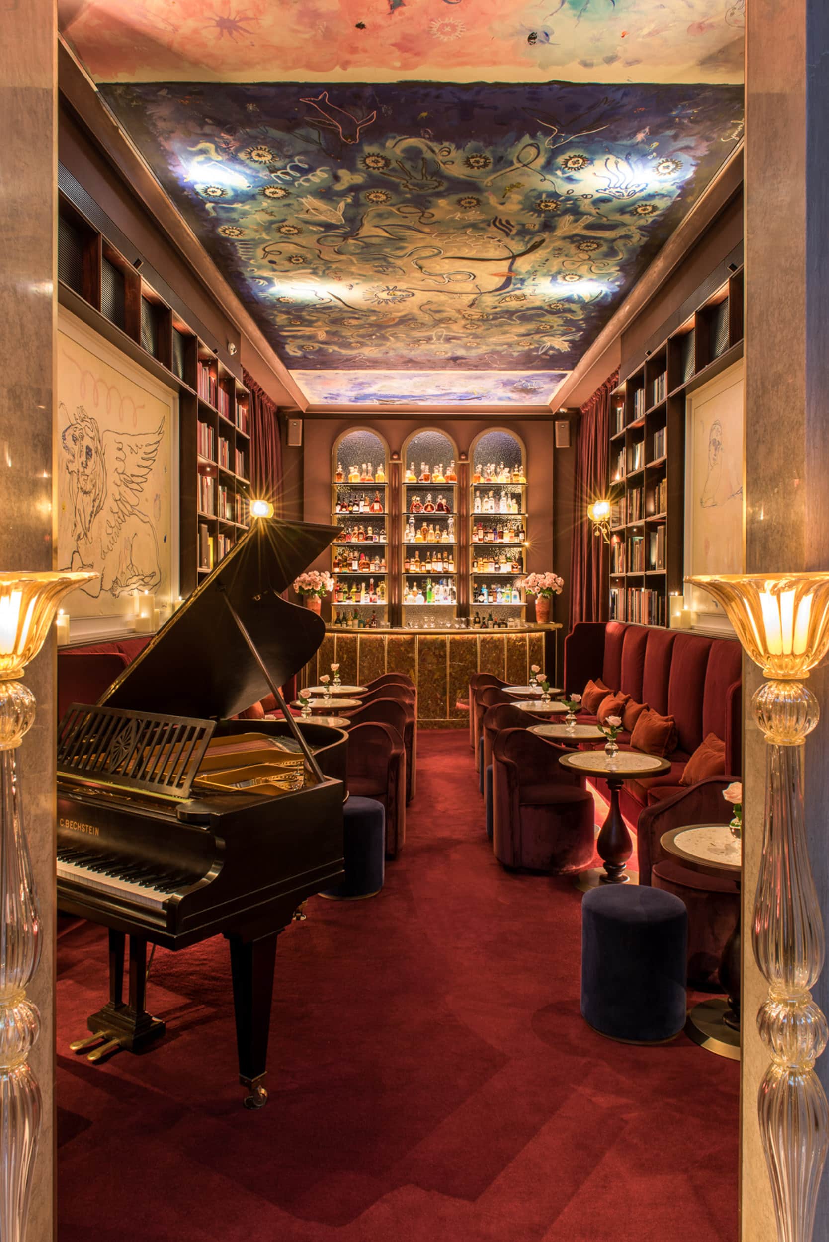 Biblioteca-bar-Nolinski-Venezia-crédit-photo-Guillaume-de-Laubier
