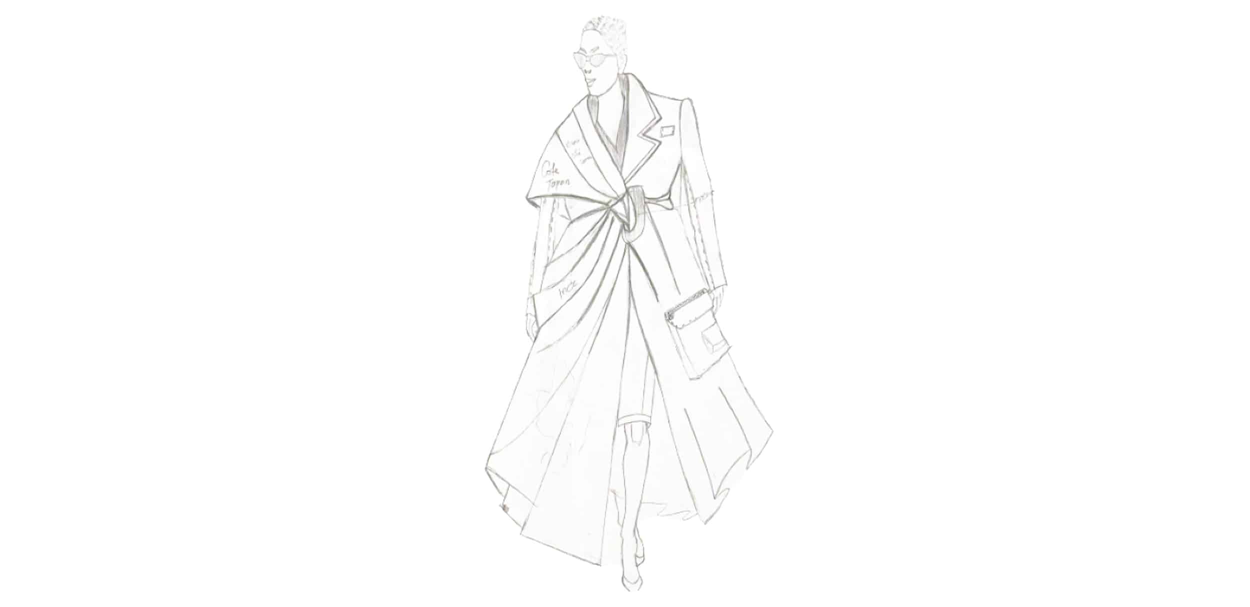 Croquis-Maelle-Tchamba-prix-mode-Evok-Collection